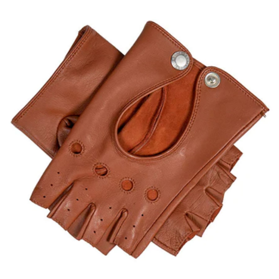Women’s Fingerless Leather Driving Gloves ATLANTA LEATHER GALLERY
